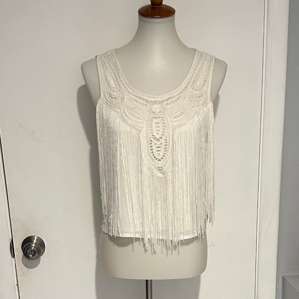 Tularosa Hazel Shell Cami in‎ Ivory - One Size